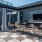 Patio with seating lounge and tv 