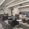 Theater with large screen and lounge seating